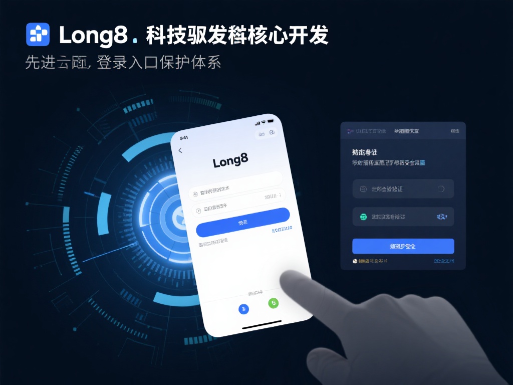 long8以技术驱动为核心，开发了先进的登录入口保